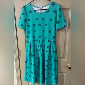 B3G1free Teal green dress Pockets & comfort all in one.